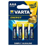VARTA ENERGY AAA LR03 1,5 V (4 ks)