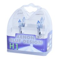 ŽÁROVKA 12 V, H1, 55 W, XENON BLUE DESIGN, +30 % SVÍTIVOST (2 ks)