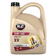 K2 Texar 5W-40 Long Life Benzin, Diesel, LPG 5 l